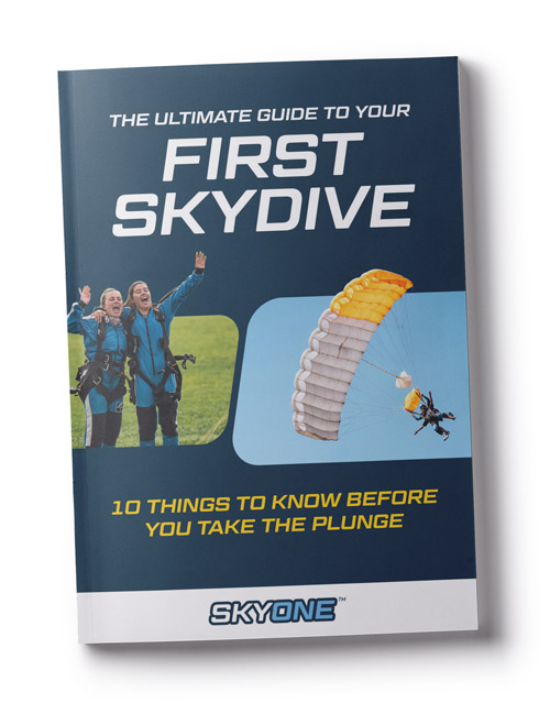 Front cover of the Ultimate Guide to Your First Skydive