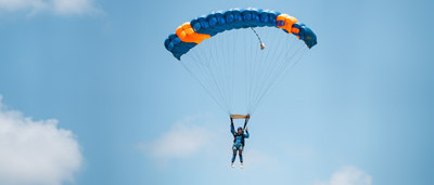 AFF skydiving student in cairns