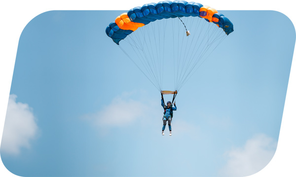 aff student skydiving in Cairns