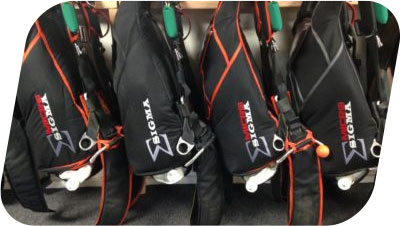skydiving rigs