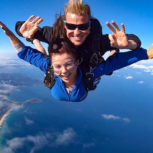 tandem pair skydiving in Moruya Batemans Bay