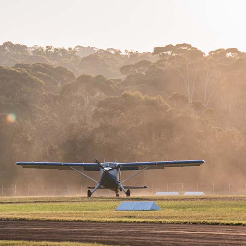 plane at Moruya airport