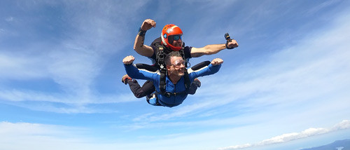 skydiving with video and photos product photo