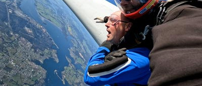 skydiving tasmania